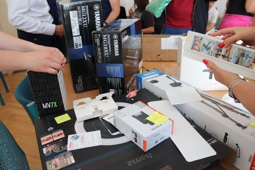 Új médiaeszközök átadása