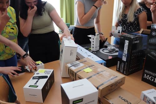 Új médiaeszközök átadása