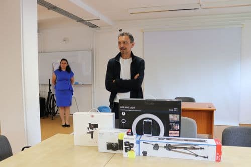 Új médiaeszközök átadása