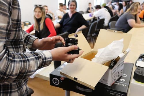 Új médiaeszközök átadása