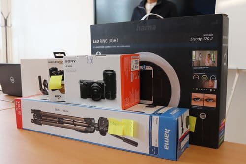 Új médiaeszközök átadása