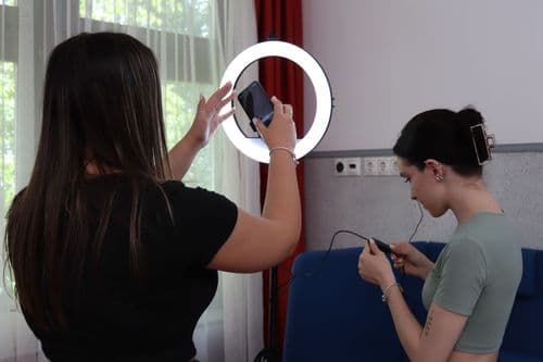 Új médiaeszközök átadása