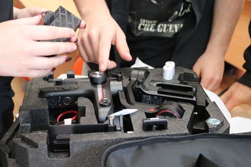 Új médiaeszközök átadása