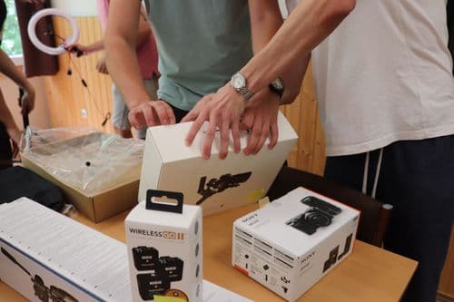 Új médiaeszközök átadása